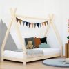 Meilleure affaire 💯 Youdoit Lit Tipi Enfant NAKANA – Bois Massif – Naturel Vernis – 120 X 200 Cm 💯 à prix réduits 11