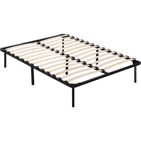 marque moins cher Top 10 🧨 Habitat Et Jardin Cadre à Lattes + Pieds Pour Matelas 140 X 190 Cm – 13 Lattes 🥰 1