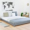 commentaire favorable Sortie ✨ Youdoit Lit Double TATAMI – Bois Massif – Gris – 160 X 200 Cm ✨ 13